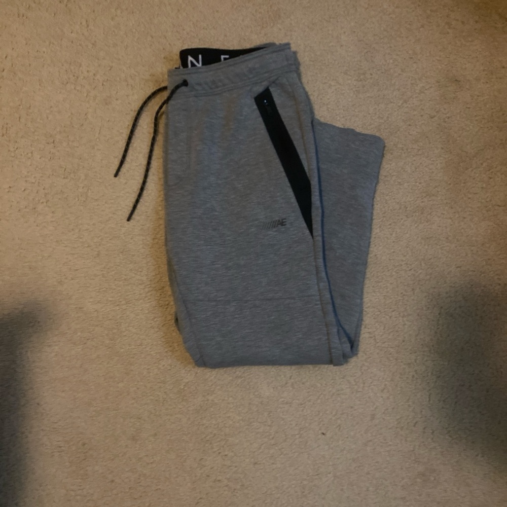 Grey sweatpants